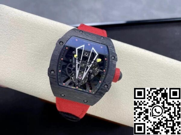 5 40 3e29efaf 7113 4813 8fa4 212f6a731bcc Richard Mille RM27-03 Tourbillon 1:1 Best Edition BBR Factory Cassa in fibra di carbonio nera