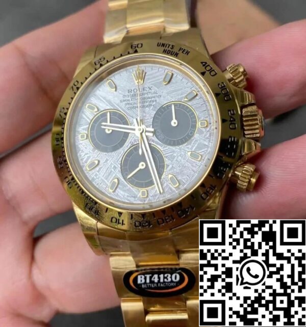 5 42 06467833 94ab 49b7 ac7f e69ebaa36b74 Rolex Daytona M116508-0015 1:1 Best Edition BT Factory Meteoriitti Dial