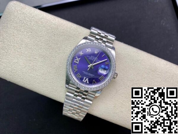 5 42 1bd33ad2 d8bd 415e b86c 8ae4286fbfb8 Rolex Datejust M126284RBR-0013 1:1 Best Edition EW Factory Purple Dial