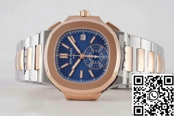 5 42 95a09da2 d0f5 4d9e a104 1fbe1eb39c91 Patek Philippe Nautilus 5980/1AR-001 1:1 Best Edition 3K Factory V2 Blue Dial