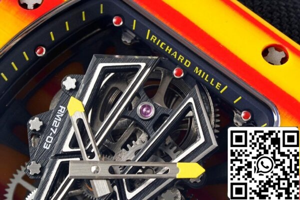 5 43 829b1c6b 3dd1 4898 bc05 8be4f780b879 Richard Mille RM27-03 Rafael Nadal Tourbillon 1:1 Best Edition RM Factory Musta hihna