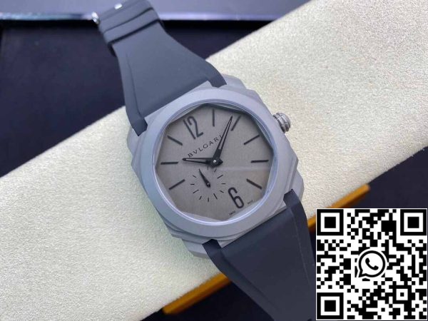 5 43 e2d68a90 8b00 4678 8f16 1ca6eb9c35da Bvlgari Octo Finissimo 1:1 Best Edition BV Factory V2 Rubber Strap