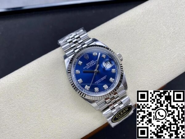 5 44 00343b09 243c 45c4 a551 e6460cd01932 Rolex Datejust M126234-0037 36MM 1:1 Best Edition Καθαρό εργοστασιακό καντράν με διαμάντια