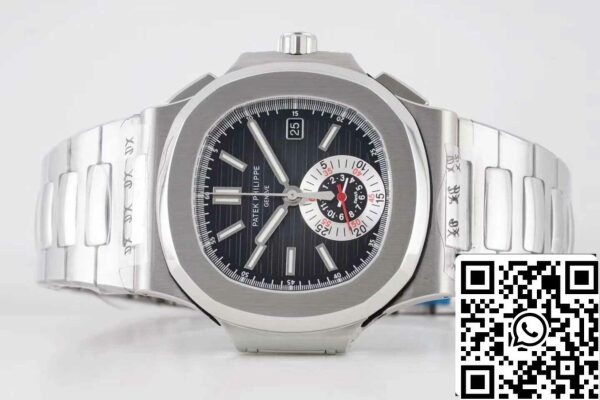 5 44 9cdde024 e5c4 443b 9d37 04de3e83dac2 Patek Philippe Nautilus 5980/1A-014 1:1 Best Edition 3K Factory V2 Schwarzes Zifferblatt