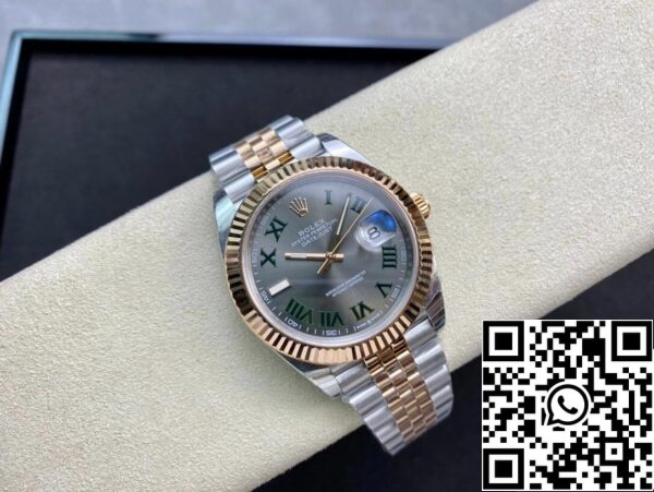 5 44 c532e1f6 9790 442e 9ce5 b8c4038007fa Rolex Datejust M126331-0016 1:1 Best Edition EW Factory Quadrante Verde