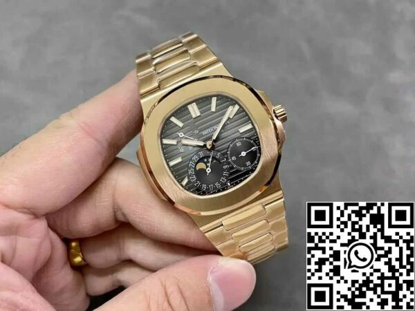 5 46 91db4557 df8a 4c14 a00f e4ad8e1bf6dd Patek Philippe Nautilus 5712/1R-001 1:1 Beste Editie PPF Fabriek V2 Bruine Wijzerplaat