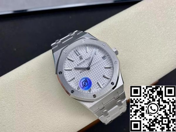 5 46 aae8f485 ba95 4edd 9d30 43953cab374b Audemars Piguet Royal Oak 15500ST.OO.1220ST.04 1:1 Best Edition APS Factory Cadran blanc