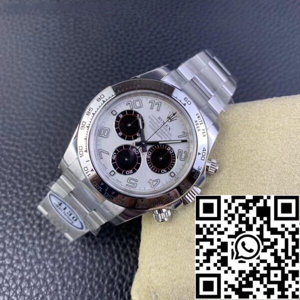 5 46 bf69958e fc3d 4e36 8160 1b88e35ecbae Rolex Cosmograph Daytona 1:1 Meilleure édition Clean Factory V3 Acier inoxydable Cadran blanc