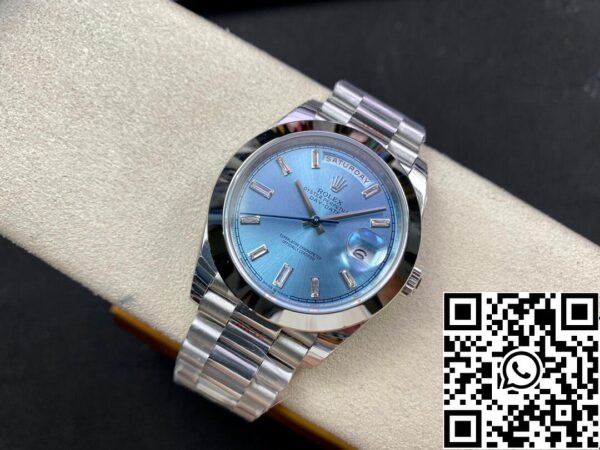 5 47 1c5c9633 4640 4c02 b754 2755dcdbc959 Rolex Day Date 228206 1:1 Най-добро издание EW Фабрика Ice Blue Dial