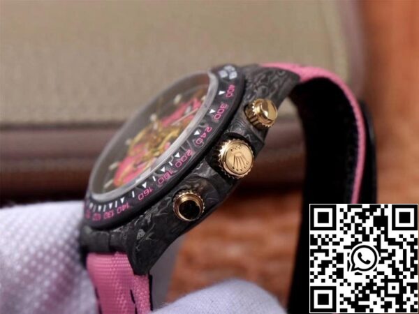 5 48 0d1e5da7 df37 4b26 bfa1 30e846a8c20a Rolex Daytona Cosmos Pink Exploded Dragon 1:1 Best Edition WWF Factory Swiss ETA7750