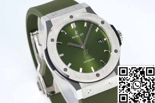 5 48 671b96d5 56a0 4b1f b1db 1272febe477f Hublot Classic Fusion 542.NX.8970.RX 42MM 1:1 Best Edition HB Factory Quadrante verde