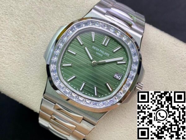 5 4 72677c1c 49dd 47ec 8903 34244ee079f4 Patek Philippe Nautilus 5711/1300A-001 1:1 Beste Editie 3K Fabrieks Groene Wijzerplaat