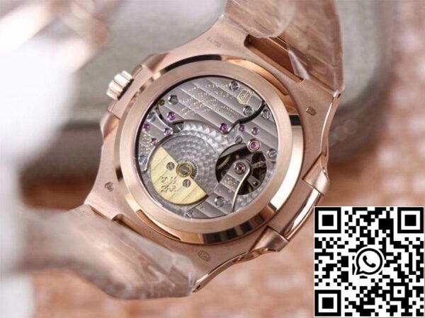 5 4 e2582bf6 1fd7 4553 af84 26781c1df489 Patek Philippe Nautilus 5712/1A-001 1:1 Mejor Edición PF Fábrica Oro Rosa Movimiento Suizo