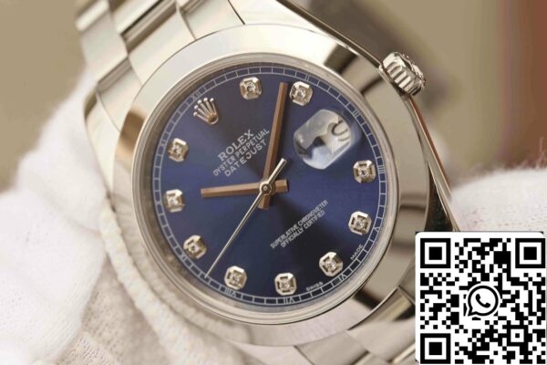 5 4 e58cbfa9 2969 422b 9988 7eb934ede05d skaliert Rolex Datejust M126300 1:1 Best Edition EW Factory Blue Dial