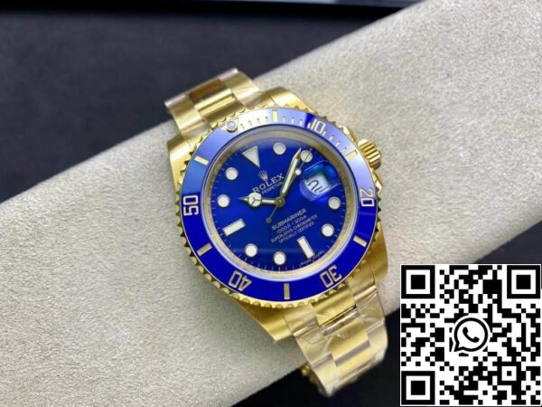 5 50 07975854 a371 4ddf 8efa 746c625803ae Rolex Submariner M116618LB-0003 3135 mozgás 40mm VS Factory kék számlap