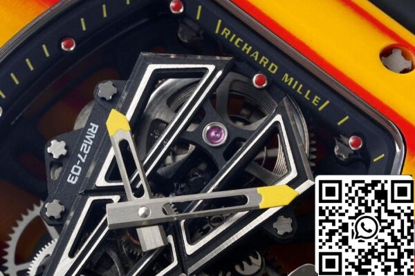 5 50 19d870e6 7690 484a 84e1 f5d21bc73e98 Richard Mille RM27-03 Rafael Nadal Tourbillon 1:1 Best Edition RM Factory gumipántos gyári kiadás