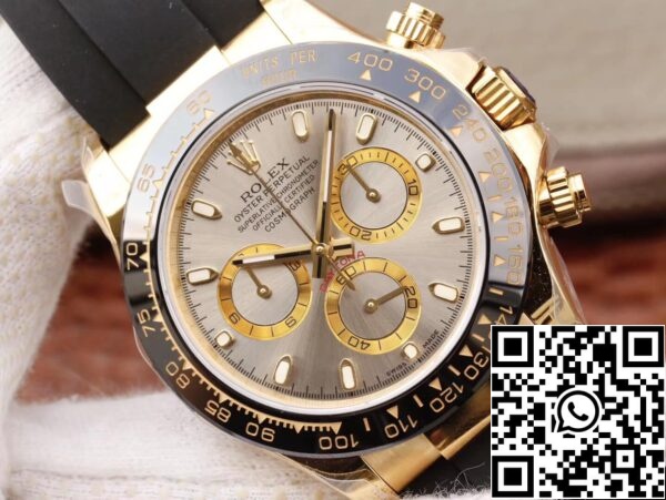 5 50 31a15ce9 c75a 4382 b630 7d9f74a5fd5a Rolex Daytona Cosmograph 116518LN 1:1 Най-добро издание JH Factory Silver Gray Dial