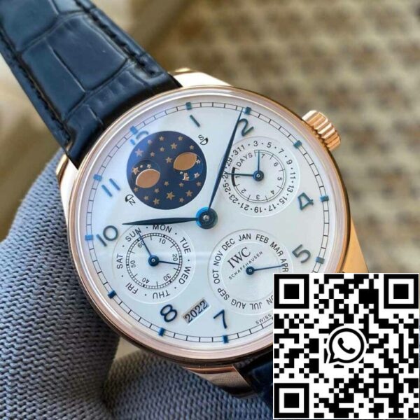 5 50 d4912b4e 5e50 4891 99dc 0f9a0b09912c IWC Portuguese Perpetual Calendar IW503405 1:1 Best Edition APS Factory White Dial