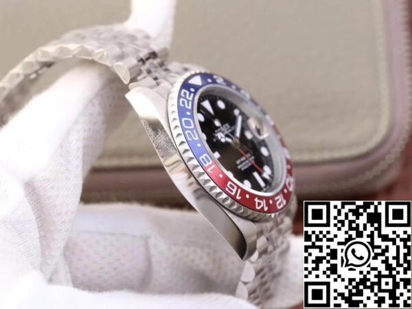 5 51 b785431f 2677 4a3c a00b f655c9da79f4 Rolex GMT-Master II 126710BLRO GM Factory 1:1 Най-добро издание Swiss ETA2836 Black Dial