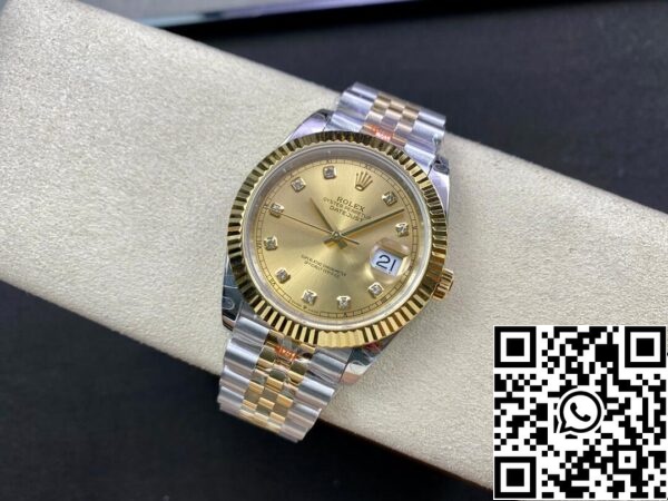 5 52 7217d399 4b01 4939 a083 8252476d4ddc Rolex Datejust M126333-0012 1:1 Най-добро издание GM Фабрика жълто злато