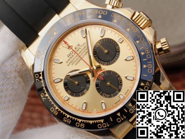 5 53 2c6b62cf 448e 4545 9733 594d4bea7085 Rolex Daytona Cosmograph 116518ln 1:1 Best Edition JH Factory V6 Yellow Gold Dial