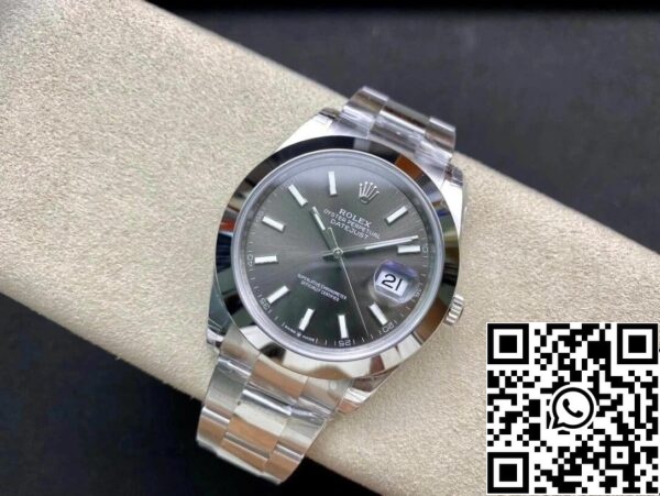 5 54 Rolex Datejust M126300-0007 41MM 1:1 Beste Editie VS Fabrieks Grijze Wijzerplaat