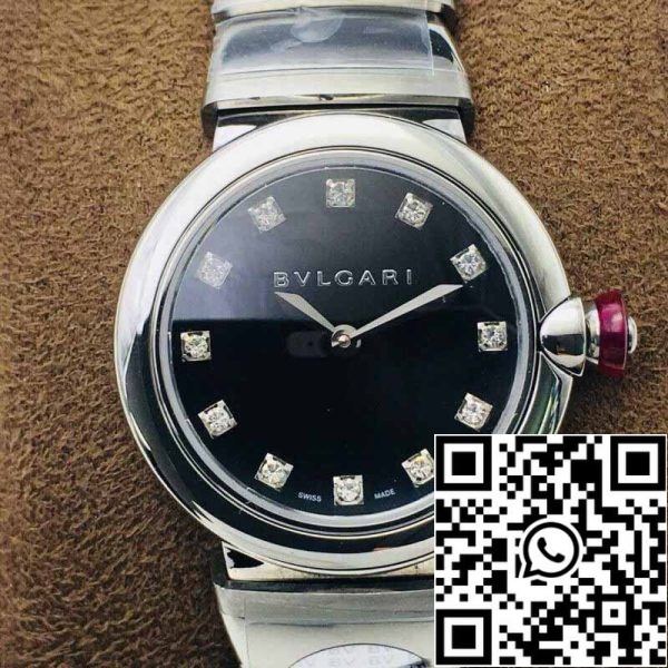 5 54 7d473f2e 0b99 4659 8fcd 878c1a0a44a6 Bvlgari LVCEA 1:1 Best Edition BV Factory rustfrit stål sort urskive