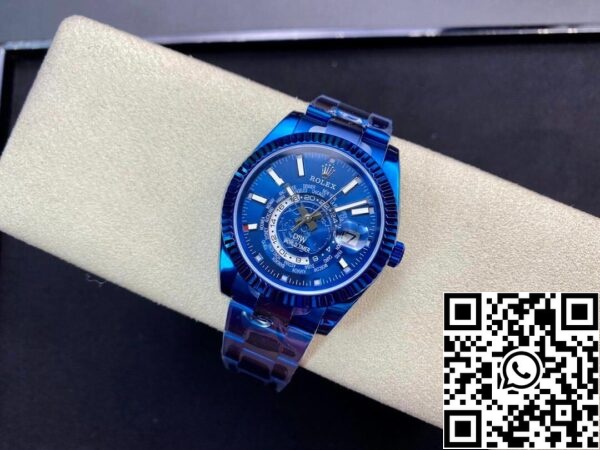 5 55 06416600 e3d5 48ff 901a 1c97fa2422e9 Rolex Sky Dweller 40MM WWF Factory DIW Blauwe Wijzerplaat Beste 1:1 Editie WWF Factory