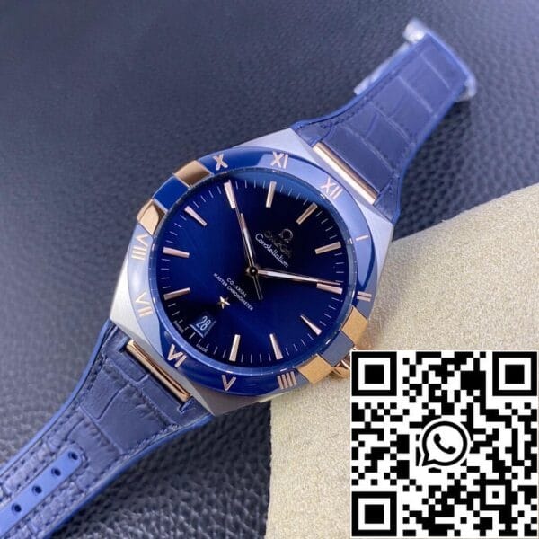 5 55 be16e9f2 ba8e 438c 9b30 d3b608e7f1f1 SBF Omega Constellation 131.23.41.21.03.001 1:1 Best Edition VS Factory Blue Dial