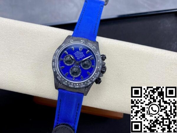 5 55 ed70cc6c 1f10 412c a556 d5ec01a173b3 Rolex Daytona Cosmograph Diw Versão personalizada 1:1 Best Edition Noob Factory Mostrador azul