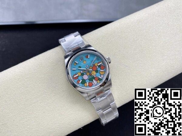 5 57 8c111e02 a413 47b9 ad0d f4f2ef7da85a Rolex Oyster Perpetual M277200-0010 31MM 1:1 Best Edition EW Factory Turquoise Blue Dial