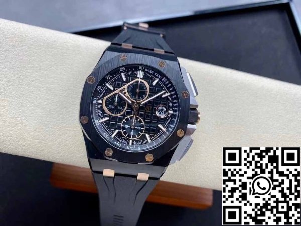 5 57 aef5d440 6c52 4ac2 b11e 719b4a11e3fe Audemars Piguet Royal Oak Offshore 26405CE.OO.A002CA.99.99 1:1 Best Edition APF Factory fekete számlap