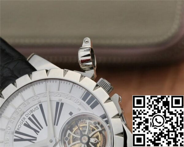 5 58 9f225255 3a4a 42af b262 c84cdfe9c377 Roger Dubuis Excalibur RDDBEX0250 1:1 Best Edition JB Factory Tourbillon Quadrante bianco