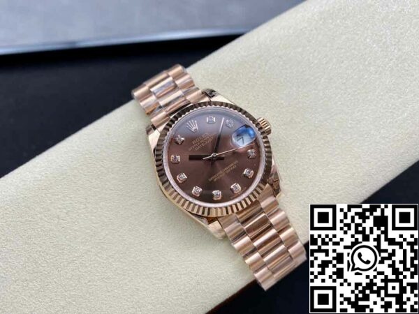 5 59 278c4eb5 66ed 4731 922c 94dacad811d4 Rolex Datejust M278275-0010 31MM 1:1 Beste Editie GS Fabriek Chocolade Wijzerplaat