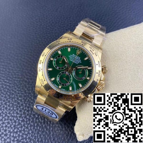 5 59 3d8a0de1 c4b9 4375 8c5d e5b10f9222ae Rolex Cosmograph Daytona M116508-0013 1:1 Best Edition Mostrador verde limpo de fábrica