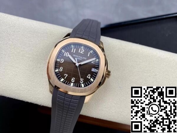 5 5 ca833e3b af4e 4e93 ab78 facad08c3478 Patek Philippe Aquanaut 5167R-001 1:1 Najlepsza edycja 3K Factory V2 Wersja Różowe złoto