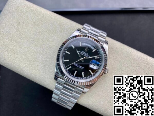 5 60 929facdc 6f02 4eba b043 ecd59f03b3c2 Rolex Day Date M228236-0003 1:1 Best Edition EW Factory Black Dial