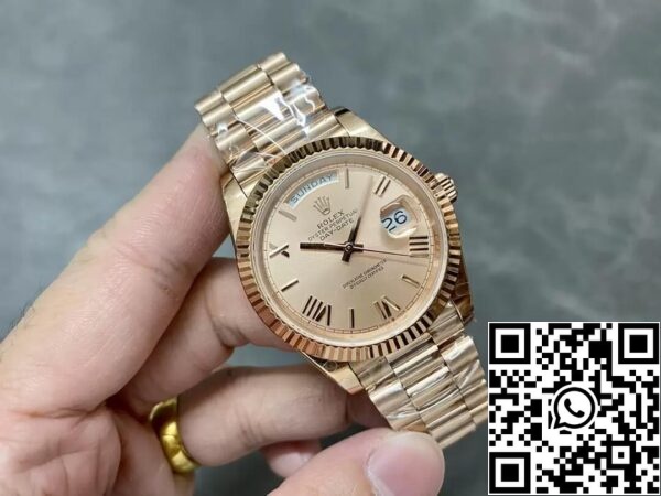 5 60 be50c6cc b35c 4f57 b81b a71fe572be1d Rolex Day Date M228235-0001 1:1 Best Edition GM Factory Rose Gold V2