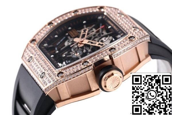 5 60 dd897a85 2a95 417a bfb3 73cd2b1bdf27 Richard Mille RM035 Americas 1:1 Best Edition KV Factory cassa in diamante