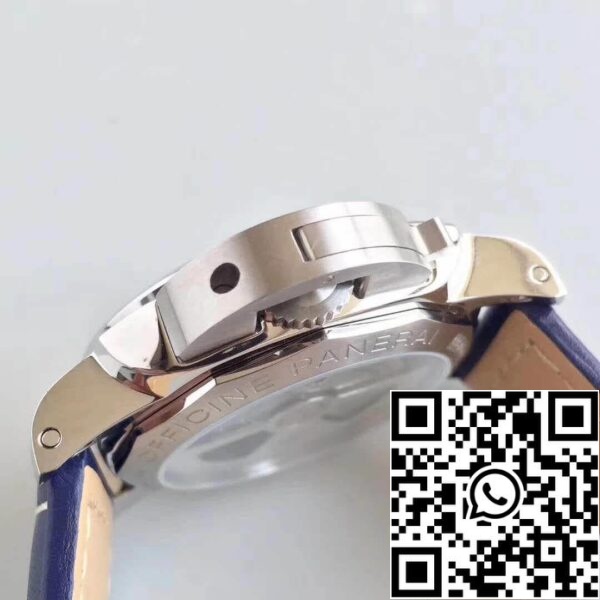 5 616 Panerai Luminor 1950 PAM688 ZF Factory 1:1 Best Edition Zwitserse ETA P9001 Blauw lederen band