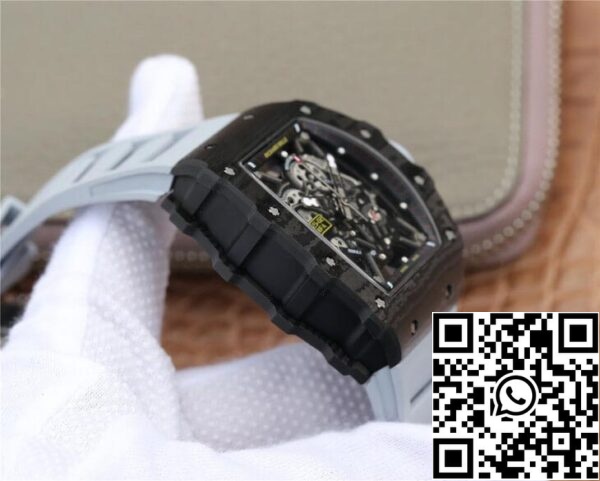 5 61 b84f2281 e562 4229 beff e23f76d7bda4 Richard Mille RM-035 KV Factory 1:1 Best Edition fekete szénszálas fekete kiadás