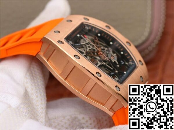 5 62 d80b55c0 ac8a 4efc 8ecb e1ec1c12567e Richard Mille RM035 Amerika KV Fabriek 1:1 Beste Editie Oranje Bandje