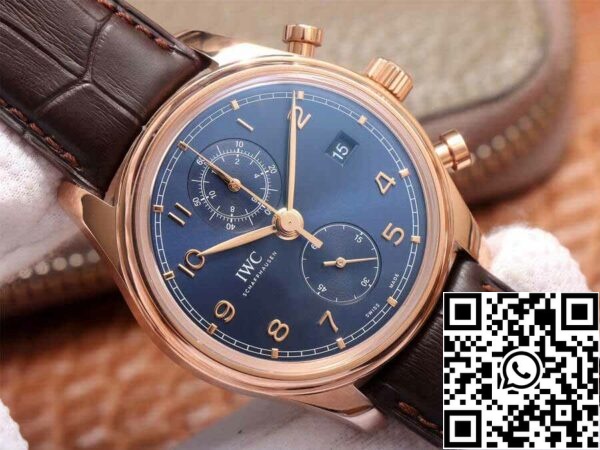 5 63 bd9f3b08 26c0 48b2 bb90 0c7b67030fbd IWC Portugieser IW390305 1:1 Best Edition ZF Factory Blue Dial