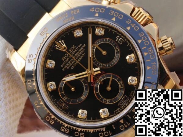 5 63 be023f4b 2fad 4515 9b7d 055ba254950e Rolex Daytona Cosmograph M116518ln-0046 1:1 Best Edition JH Factory Fekete számlapja