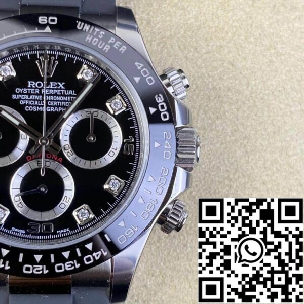 5 63 d78708ba 882a 4d38 8ef2 71fd90de6fd7 Rolex Cosmograph Daytona M116519LN-0025 1:1 Best Edition Clean Factory Black Dial