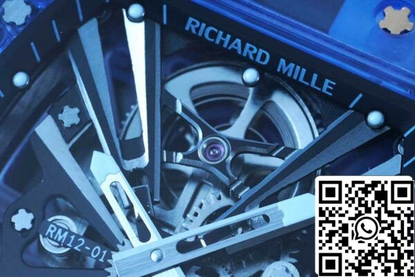 5 64 03f724de 5df8 4ca3 9029 560336fcba92 Richard Mille RM12-01 1:1 Best Edition RM Factory Tourbillon átlátszó változat tokja