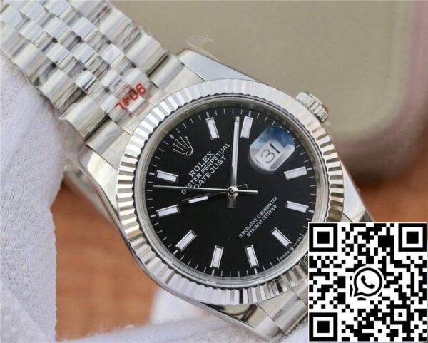 5 65 8bb65cb2 0154 4be9 b49e 40effc335d20 Rolex Datejust M126234-0015 1:1 Best Edition GM Fabriek Zwarte Wijzerplaat