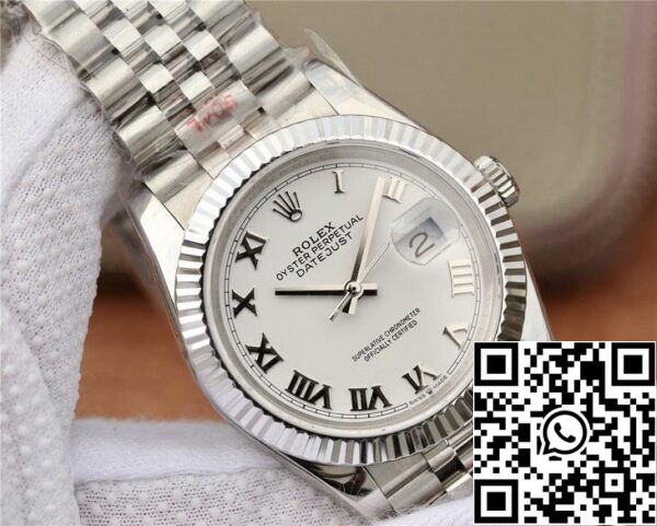 5 66 8e4ac851 a229 47e9 b5c1 a0809daa9693 Rolex Datejust M126234-0025 1:1 Best Edition GM Factory Quadrante Bianco