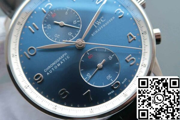 5 66 e934d49d 39bd 4986 bc94 cbefffee7b41 IWC Portugieser IW371432 1:1 Best Edition ZF Factory V7 Blue Dial