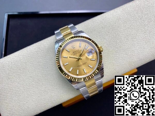 5 67 a85d0f36 3453 41e7 b2b4 aaa28bc3f40d Rolex Datejust M126333-0009 1:1 Best Edition EW Factory Champagne Dial